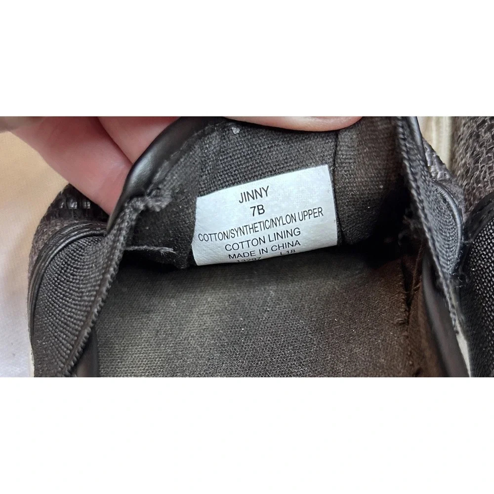 Lauren‎ Ralph Lauren Shoes Womens 7 Black  Weave Slip On Comfort Casual Preppy